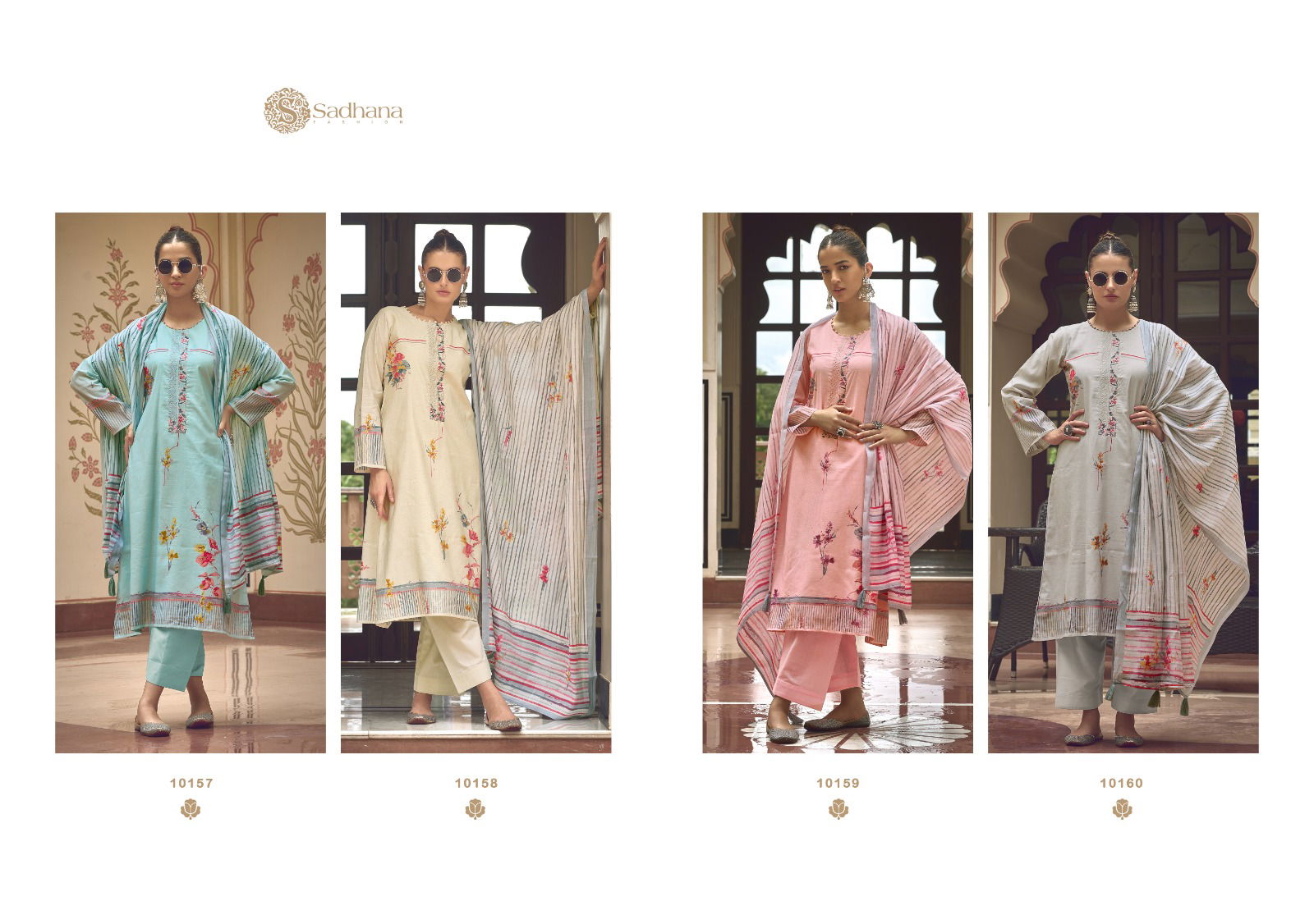 Ridhima By Sadhana Simar Musline Dress Material Orders In India